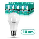 Набор ламп светодиодных Camelion 11254 E27 170-265 В 7 Вт груша 590 Лм нейтральный белый свет 10 шт