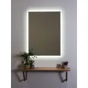 Зеркало для ванной Alfa mirrors Niko-57 Niko-57AVzh с подсветкой 50x70см