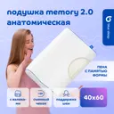 Подушка Blue Sleep Memory memory-v2 40x60 см, пена
