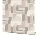 Обои флизелиновые Palitra Home Modern бежевые 1.06 м HC72205-28