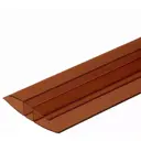 Профиль соединительный для поликарбоната 4 мм 3 м бронза