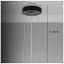 Основание для подвесного светильника Citilux CL7001 чёрное