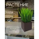 Осока в деревянном ящике Подар.Ок Home шоколад 9x9x9 см