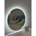 Зеркало для ванной Alfa mirrors с подсветкой 6000К 70x70см сенсорное управление подогрев диммер функция памяти Svet-7AVh-Lite