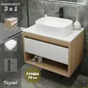 Тумба с раковиной Teymi Ritta F09589 75