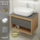 Тумба с раковиной Teymi Ritta F09618 75