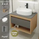 Тумба с раковиной Teymi Ritta F09639 75