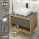 Тумба с раковиной Teymi Ritta F09651 75