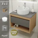 Тумба с раковиной Teymi Ritta F09972 75