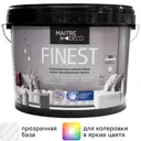 Краска для стен и потолков Maitre Deco Finest матовая прозрачная база C 9 л