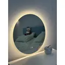 Зеркало для ванной Alfa mirrors с подсветкой 3200К 60x60см сенсорное управление подогрев диммер функция памяти Svet-6AVt-Lite