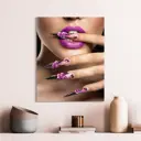 Картина без рамки Postermarket Яркий маникюр 50x40 см