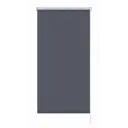 Штора рулонная блэкаут Silver 70x175 см темно-серая