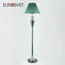 Торшер классический с абажуром EUROSVET Majorka 009/1T GR (зеленый) 160 см E27