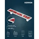 Мебельная ручка-скоба Kerron KA1-128PS11-CR хром 128 мм