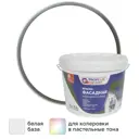 Краска фасадная Profilux матовая цвет белый база А 15 кг
