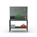 Стол-верстак Metalex Kit 204205 950x1600x500 мм, максимальная нагрузка до 260 кг