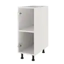 Кухонный модуль напольный Beneli COLOR Капучино глянец/Белый 30х57.6х82 см 1шт.