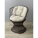 Кресло садовое Ajurio Л84_02-8 Queen 76 см x 76 см x 85 см текстиль коричневый