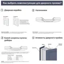 Дверь межкомнатная со стеклом Artens Брио 60x200 см ПВХ цвет сосна тоскана с замком и петлями