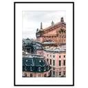 Постер Дом Корлеоне Крыши Париж 07-0188-21x30, 21x30 см