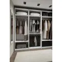 Стеллаж гардеробная система Шведский стандарт Макс 100x232.8x36.5 см цвет белый