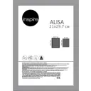 Рамка Inspire Alisa 21x29.7 см МДФ цвет серый
