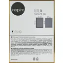 Рамка Inspire Lila 50x70 см пластик цвет золотистый