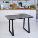 Кухонный стол прямоугольный Frenesie Столтуринсоснапандероса 110x75 см пластик, лдсп цвет соснапандероса