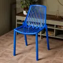 Стул Royal Family Nico 56x45x80 см полипропилен синий