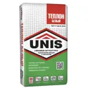 Штукатурка гипсовая Unis Теплон белый 30 кг