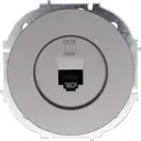 Розетка компьютерная встраиваемая Osen RJ45 цвет серый