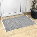 Коврик декоративный Ctim Агра IC-14435 80x150 см цвет черный