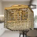 Люстра подвесная хрустальная Dio D`Arte Elite Cremono E 1.2.24.100 G