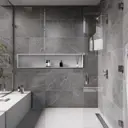 Панель ПВХ Сардиния черный 420x700x3.6 мм 2.058 м² (7 шт.)