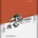 Ручка межкомнатная Vettore A891 ET SN ключ-поворотник сатин