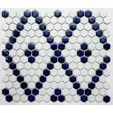 Декоративная мозаика Nsmosaic Ps2326-43 NS08PL0108 35x30.6см цвет Синий
