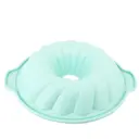 Форма для выпечки NOUVELLE Панкейк 29x29x5 см силикон цвет зеленый