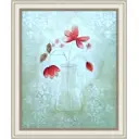 Картина в раме 63121 50x70 см Цветы в вазе-1