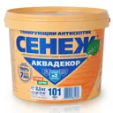 Антисептик защитно-декоративный лессирующий Сенеж цвет белый 2.50 л