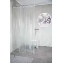 Штора для ванных комнат Ridder Stone полупрозрачный 180x200см