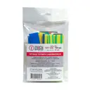 Термоусадочная трубка Dori набор №6: 12/6 мм 10 см цвет разноцветный 21 шт.