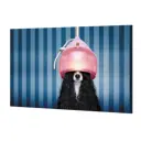 Картина на холсте Erida "Стильная собака" 100x60 см 10941