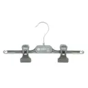 Вешалка для брюк 29x15x1 см 9 шт пластик цвет серый Bark-29