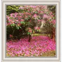 Картина в раме Сиреневый сад 603409 50x50 см