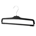 Вешалка для брюк 34x16x0.8 см 9 шт пластик цвет черный