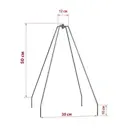 Каркас для укрытия растений на зиму Удачный сезон 1001010 0.3x0.3 м сталь