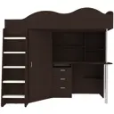 Кровать Кариви КИВи 193x170x88 см ЛДСП цвет венге