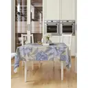 Скатерть на стол Iris 100ск прямоугольная 140x180 см цвет бежево-голубой