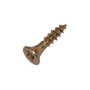 Шуруп универсальный Метизный двор потайные острые оцинкованные желтые 3.5x20 мм 1000 шт.